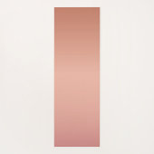 Kundenspezifisch, Rosegold (Imitat) Yogamatte (Rückseite)