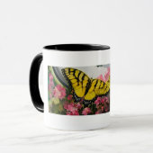 Kundenspezifisch. Schmetterlinge Tasse (Vorderseite Links)