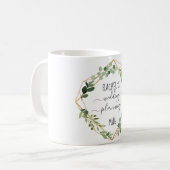 Kundenspezifisch Wedding-Planning-Mug Kaffeetasse (Vorderseite Links)