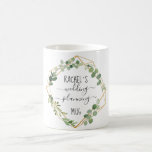 Kundenspezifisch Wedding-Planning-Mug Kaffeetasse<br><div class="desc">Kundenspezifische Kaffeetasse  "Wedding-Planning-Mug" . Setze deinen Namen ein. Schönes Geschenk für die Braut,  Trauzeugin ,  Brautjungfern und alle die bei der Planung der Hochzeit helfen.</div>