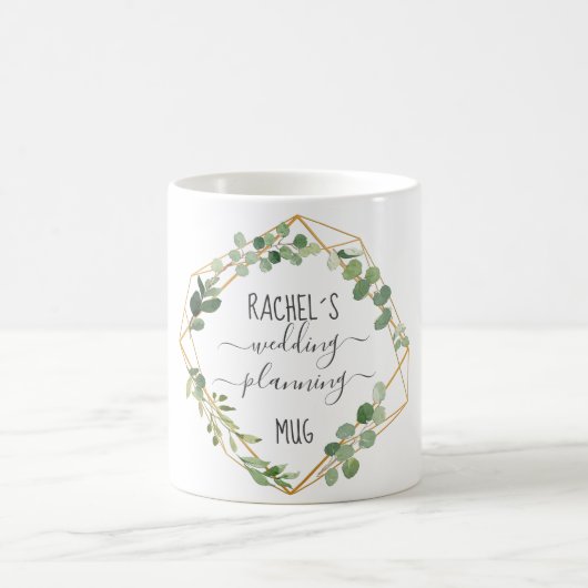 Kundenspezifisch Wedding-Planning-Mug Kaffeetasse (Mittel)