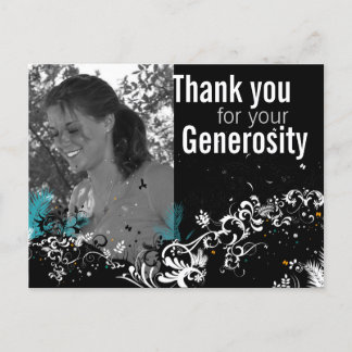 Kundenspezifische Abschluss Dankeschön Karte