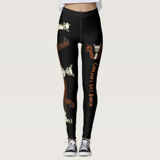 Kundenspezifische Alpaka-Leggings Leggings
