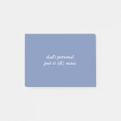 kundenspezifische Anmerkungen des Post-It (R) Post-it Klebezettel (Vorderseite)