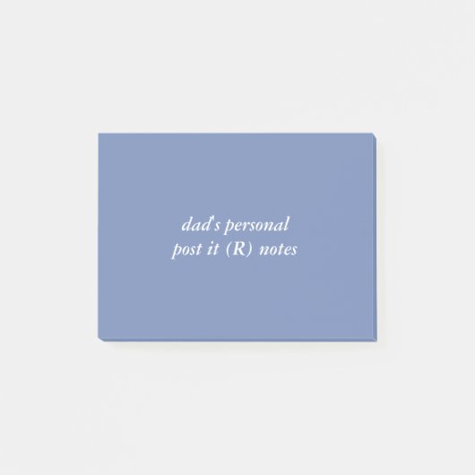 kundenspezifische Anmerkungen des Post-It (R) Post-it Klebezettel (Vorderseite)