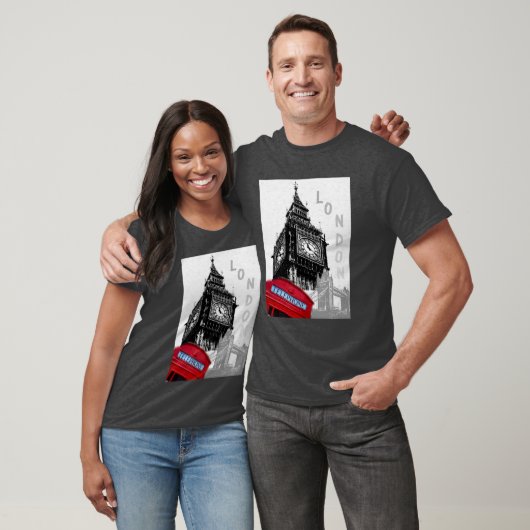 Kundenspezifische Anpassung des Londoner Big Ben C T-Shirt (Unisex)