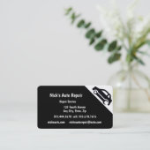 Kundenspezifische Auto-Reparatur-Visitenkarten Visitenkarte (Stehend Vorderseite)