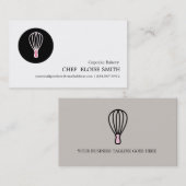 Kundenspezifische Backen-Geschäfts-Karte Visitenkarte (Vorne/Hinten)