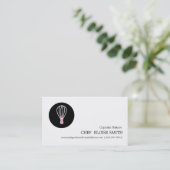 Kundenspezifische Backen-Geschäfts-Karte Visitenkarte (Stehend Vorderseite)