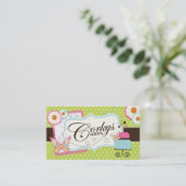 Kundenspezifische Bäckerei-Visitenkarte Visitenkarte (Stehend Vorderseite)