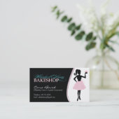 Kundenspezifische Bäckerei-Visitenkarte Visitenkarte (Stehend Vorderseite)