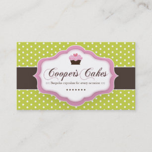 KUNDENSPEZIFISCHE BÄCKEREI-VISITENKARTE VISITENKARTE