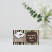 Kundenspezifische Bäckerei-Visitenkarte Visitenkarte (Stehend Vorderseite)