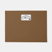 Kundenspezifische Badezimmerskalen des Fußmatte (Vorderseite)