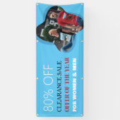 Kundenspezifische Banner für den Clearingverkauf (Vertikal)