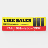 Kundenspezifische Banner für Truppendienste (Horizontal)