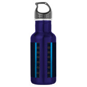 Kundenspezifische Bar Mitzvah Bevorzugungen Trinkflasche (Rückseite)