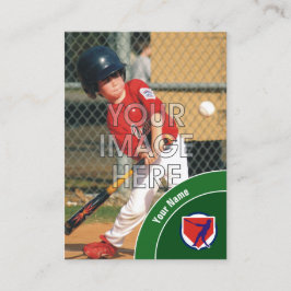 Kundenspezifische Baseball-Trading Card Visitenkarte