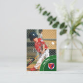 Kundenspezifische Baseball-Trading Card Visitenkarte (Stehend Vorderseite)