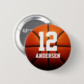 Kundenspezifische Basketball-Zahlen Button (Vorne & Hinten)