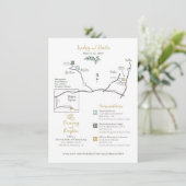 Kundenspezifische Begleitkarte (Stehend Vorderseite)