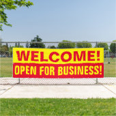Kundenspezifische Begrüßung für Business-Banner Banner (InSitu)