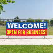Kundenspezifische Begrüßung für Business-Banner Banner (InSitu)