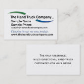 Kundenspezifische BEISPIELVisitenkarte Visitenkarte (Vorne/Hinten)