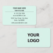 Kundenspezifische Berufliche Design-Visitenkarte m Visitenkarte (Vorne/Hinten)