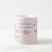 Kundenspezifische Best Caregiver Ever Wertschätzun Kaffeetasse (Mittel)