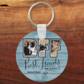 Kundenspezifische Best Friends machen Leben zu ein Schlüsselanhänger (Vorderseite)
