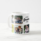 Kundenspezifische beste Großmutter addieren Kaffeetasse (Vorderseite Links)