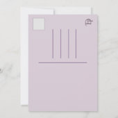 Kundenspezifische Bestellung Imani & Dakota UAWG E Einladung (Rückseite)