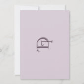 Kundenspezifische Bestellung UAWG Imani & Dakota Einladung (Rückseite)