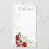 Kundenspezifische Bestellung und Dankeschön-Karte (Rückseite)