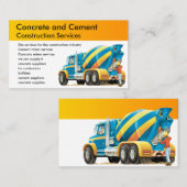 Kundenspezifische Beton-und Visitenkarte (Vorne/Hinten)