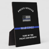 Kundenspezifische Bewertung von Thin Blue Line-Pol Fotoplatte (Seite)