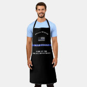 Kundenspezifische Bewertung von Thin Blue Line-Pol Schürze (Getragen)