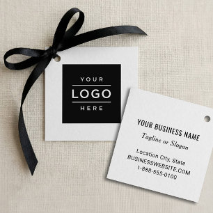 Kundenspezifische Bezeichnung und Logo Geschenkanhänger