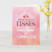 Kundenspezifische Beziehung, Valentine sendet Hugs Karte (Gelbe Blume)