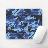 Kundenspezifische blaue Camouflage Mousepad (Mit Mouse)