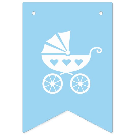 Kundenspezifische blaue wimpelkette (Zweite Fahne)