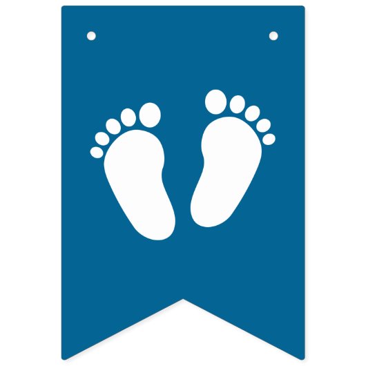 Kundenspezifische blaue wimpelkette (Erste Fahne)