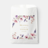 Kundenspezifische Blumenhochzeit Geschenktütchen (Vorderseite)