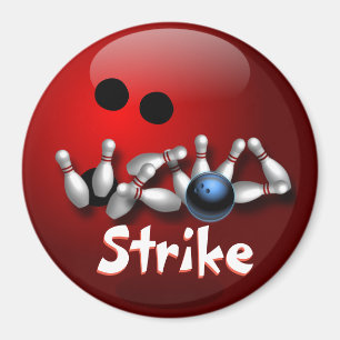 Kundenspezifische Bowlings-Magnet-Geschenke Magnet