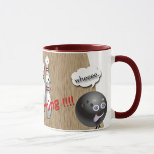 Kundenspezifische Bowlings-Tassengeschenke Tasse