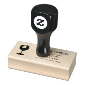 Kundenspezifische Briefmarke des Weinglases Gummistempel (Stempel)