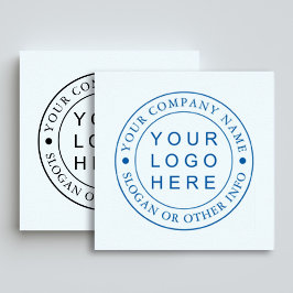 Kundenspezifische Briefmarke für das Circle Busine Permastempel