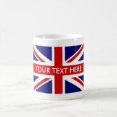 Kundenspezifische britische kaffeetasse (Mittel)