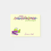 Kundenspezifische Büro-Themenorientierte Post-it Klebezettel (Vorderseite)